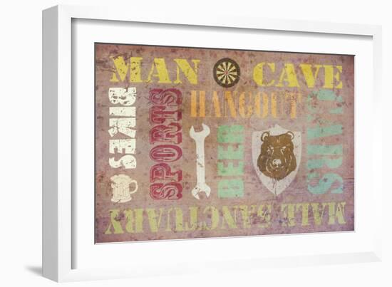 Man Cave-Cora Niele-Framed Giclee Print