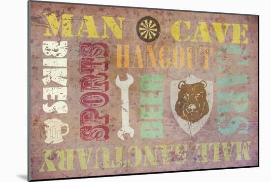 Man Cave-Cora Niele-Mounted Giclee Print