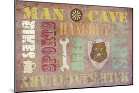 Man Cave-Cora Niele-Mounted Giclee Print