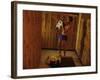 Man Changing in the Locker Room after Work Out-null-Framed Photographic Print