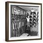 Man Checking Equipment Inside a Stable's Tack Room-Alfred Eisenstaedt-Framed Photographic Print