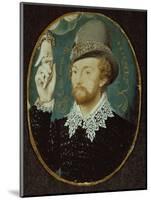 Man Clasping Hand from a Cloud, Possibly William Shakespeare, 1588-Nicholas Hilliard-Mounted Giclee Print