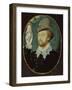 Man Clasping Hand from a Cloud, Possibly William Shakespeare, 1588-Nicholas Hilliard-Framed Giclee Print