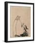 Man Climbing Kite-null-Framed Art Print