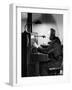 Man Connecting Call at Switchboard-Philip Gendreau-Framed Photographic Print