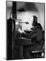 Man Connecting Call at Switchboard-Philip Gendreau-Mounted Photographic Print
