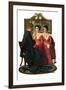 "Man Courting Two Sisters", May 4,1929-Norman Rockwell-Framed Giclee Print