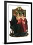 "Man Courting Two Sisters", May 4,1929-Norman Rockwell-Framed Giclee Print