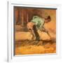 Man Digging, 1882-Vincent van Gogh-Framed Giclee Print