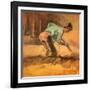 Man Digging, 1882-Vincent van Gogh-Framed Giclee Print