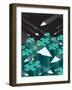 Man Directing Paper Planes-Nick Diggory-Framed Giclee Print