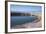 Man Diving into One of the Twin Fresh Lakes (Sala Eyes) in San Pedro De Atacama-Kimberly Walker-Framed Photographic Print