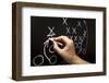 Man Drawing A Game Strategy-Ivelin Radkov-Framed Photographic Print