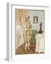 Man Dressing Circa 1800-R Caldecott-Framed Art Print