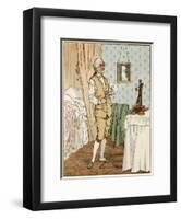 Man Dressing Circa 1800-R Caldecott-Framed Art Print