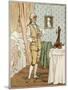 Man Dressing Circa 1800-R Caldecott-Mounted Art Print