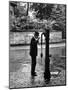 Man Drinking Water at Well Pump-Alfred Eisenstaedt-Mounted Photographic Print