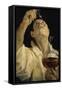 Man Drinking-Annibale Carracci-Framed Stretched Canvas