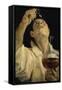 Man Drinking-Annibale Carracci-Framed Stretched Canvas