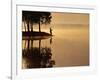 Man Fishing at Lake-Peter Beck-Framed Photographic Print