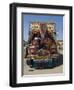 Man Fixing Decoration onto Truck for Diwali Celebrations, Pali District, Rajasthan, India, Asia-Annie Owen-Framed Photographic Print