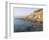 Man Floating in Dead Sea, Jordan, Middle East-Alison Wright-Framed Photographic Print