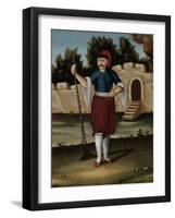 Man from the Albanian Coast-Jean Baptiste Vanmour-Framed Art Print