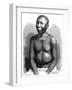 Man from the Andaman Islands, 19th Century-G Fath-Framed Giclee Print