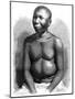 Man from the Andaman Islands, 19th Century-G Fath-Mounted Giclee Print