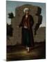 Man from the Island of Mykonos-Jean Baptiste Vanmour-Mounted Art Print