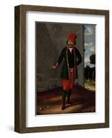 Man from the Island of Tinos-Jean Baptiste Vanmour-Framed Art Print