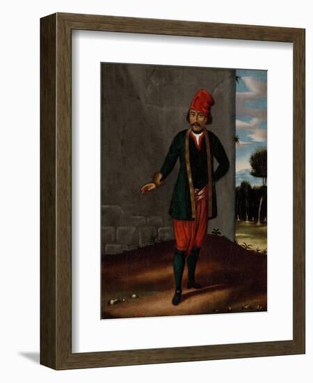 Man from the Island of Tinos-Jean Baptiste Vanmour-Framed Art Print