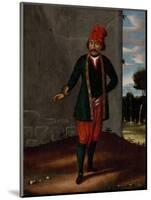 Man from the Island of Tinos-Jean Baptiste Vanmour-Mounted Art Print