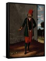 Man from the Island of Tinos-Jean Baptiste Vanmour-Framed Stretched Canvas