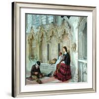 Man Goeth Forth To His Labours, 1859-Philip Hermogenes Calderon-Framed Giclee Print