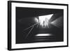 Man Going from Underground to the City-frankie's-Framed Photographic Print