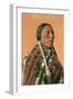 Man-Going-Uphill, Arapaho Indian-null-Framed Art Print