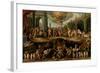 Man Having to Choose Between the Virtues and Vices, 1635-Frans Francken the Younger-Framed Giclee Print