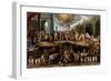 Man Having to Choose between the Virtues and Vices-Frans II Francken-Framed Giclee Print