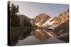 Man Hiking In Upper Paintbrush Canyon In Grand Teton National Park, Wyoming-Austin Cronnelly-Stretched Canvas