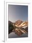 Man Hiking In Upper Paintbrush Canyon In Grand Teton National Park, Wyoming-Austin Cronnelly-Framed Photographic Print