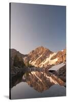 Man Hiking In Upper Paintbrush Canyon In Grand Teton National Park, Wyoming-Austin Cronnelly-Stretched Canvas