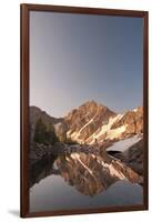 Man Hiking In Upper Paintbrush Canyon In Grand Teton National Park, Wyoming-Austin Cronnelly-Framed Photographic Print