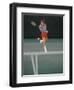 Man Hitting Tennis Ball-Bill Bachmann-Framed Photographic Print