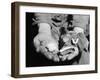 Man Holding Silkworms-Allyn Baum-Framed Photographic Print