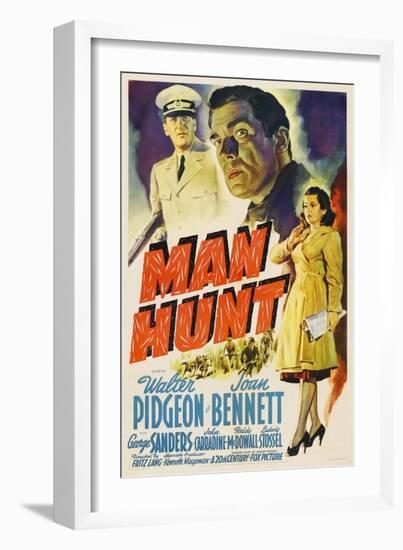 Man Hunt, 1941, Directed by Fritz Lang-null-Framed Giclee Print