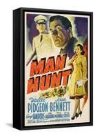 Man Hunt, 1941, Directed by Fritz Lang-null-Framed Stretched Canvas