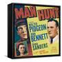 MAN HUNT-null-Framed Stretched Canvas