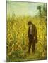 Man in a Cornfield-Eastman Johnson-Mounted Giclee Print