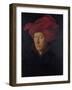 Man in a Red Turban (Formerly Self-Portrait)-Jan van Eyck-Framed Giclee Print